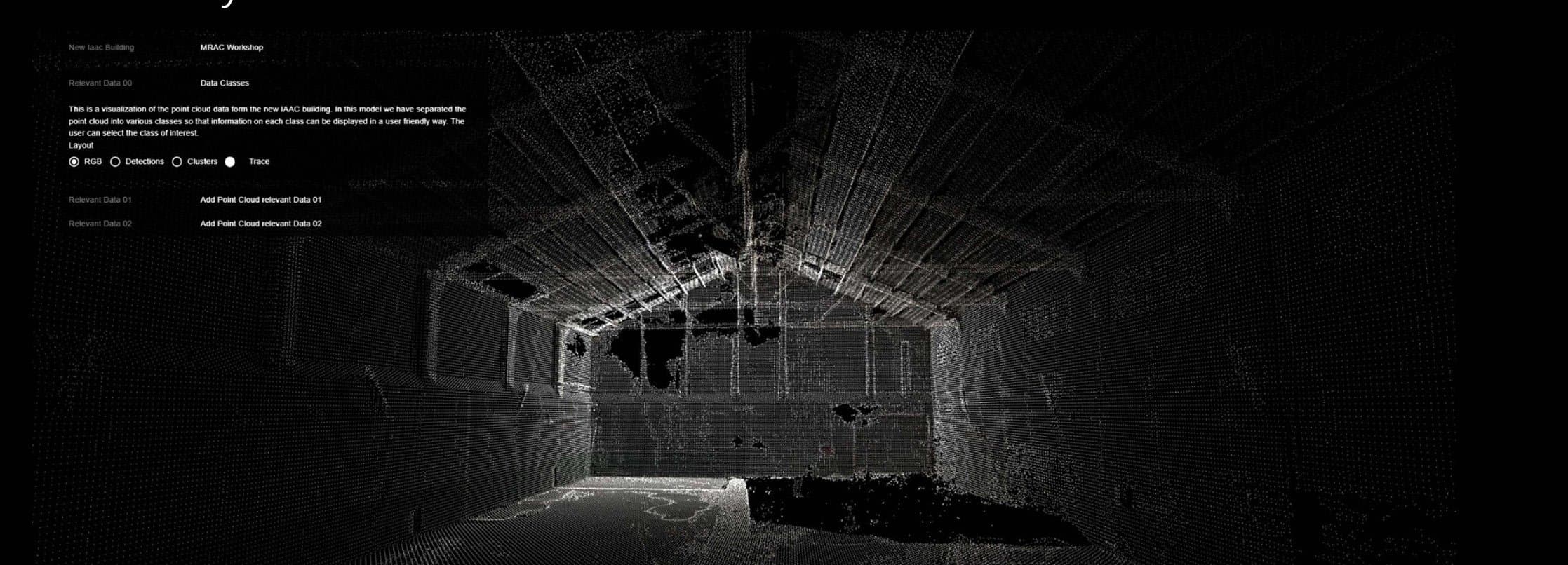 YOLO defect detection results mapped on the point cloud