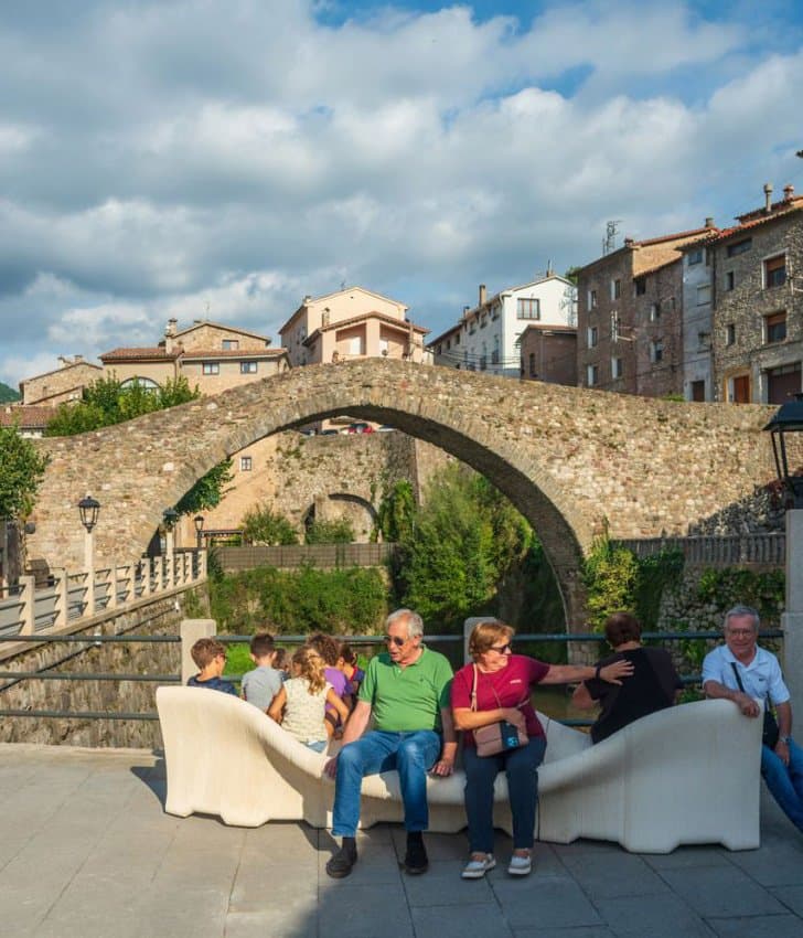 Who to Sit With 3D printed concrete bench