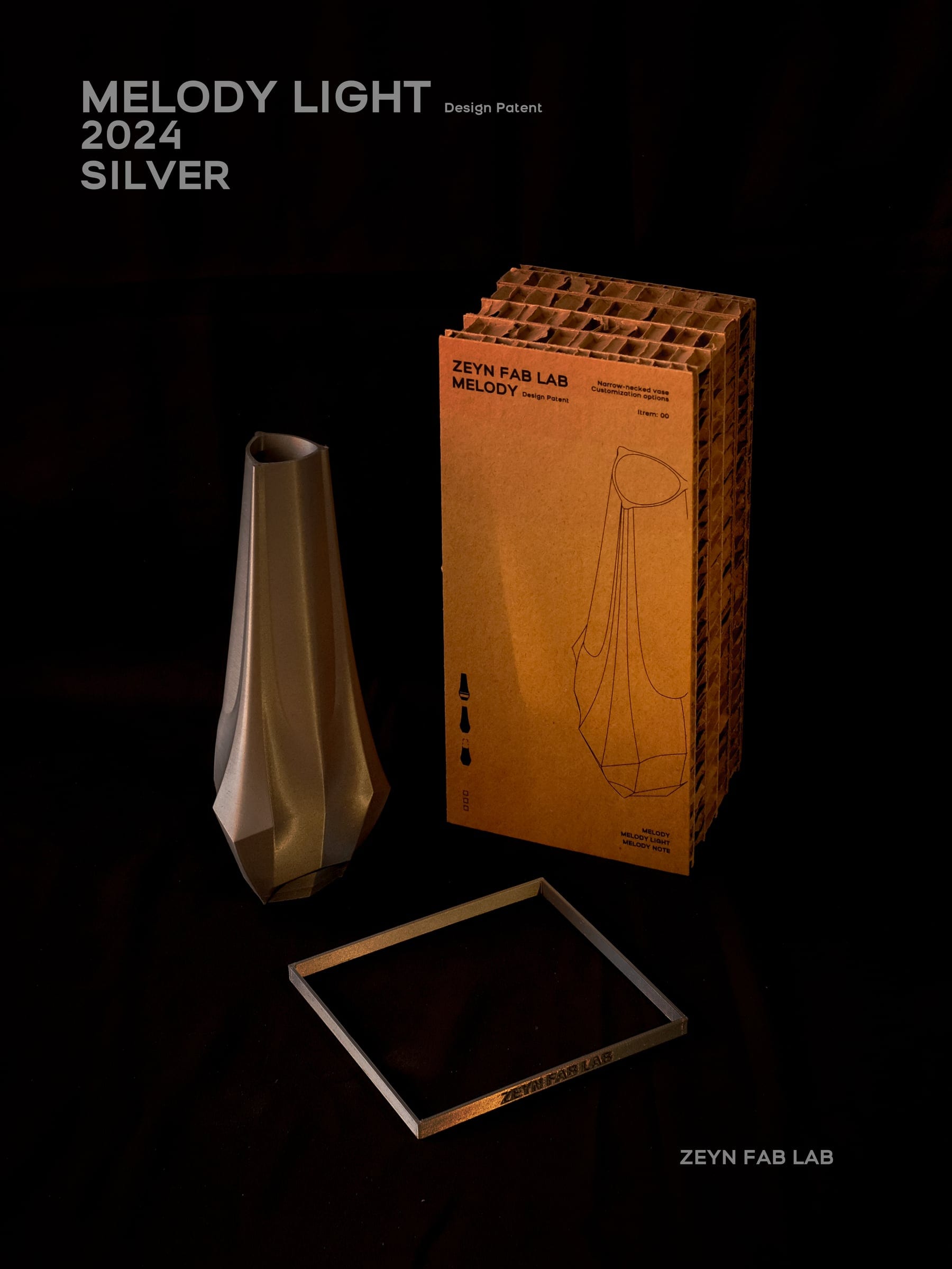 Melody Silver edition with honeycomb packaging