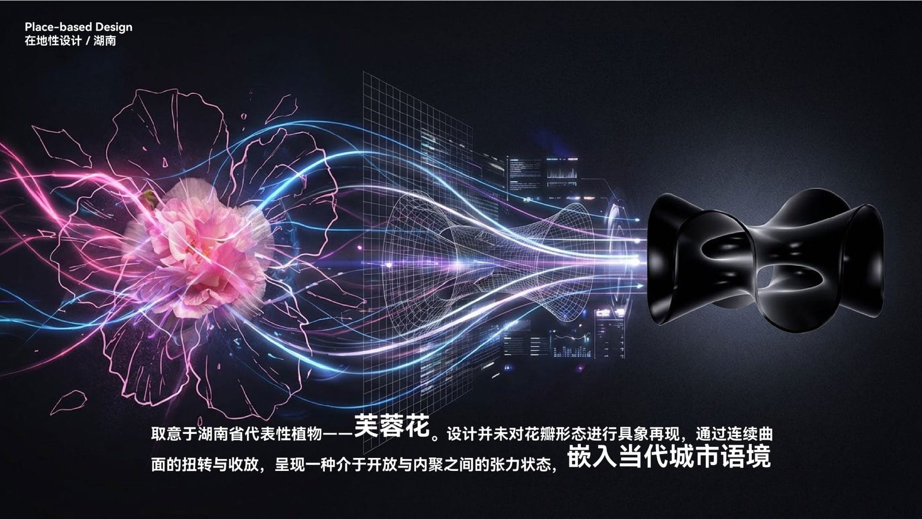 Hibiscus of Hunan — generative form study between openness and cohesion