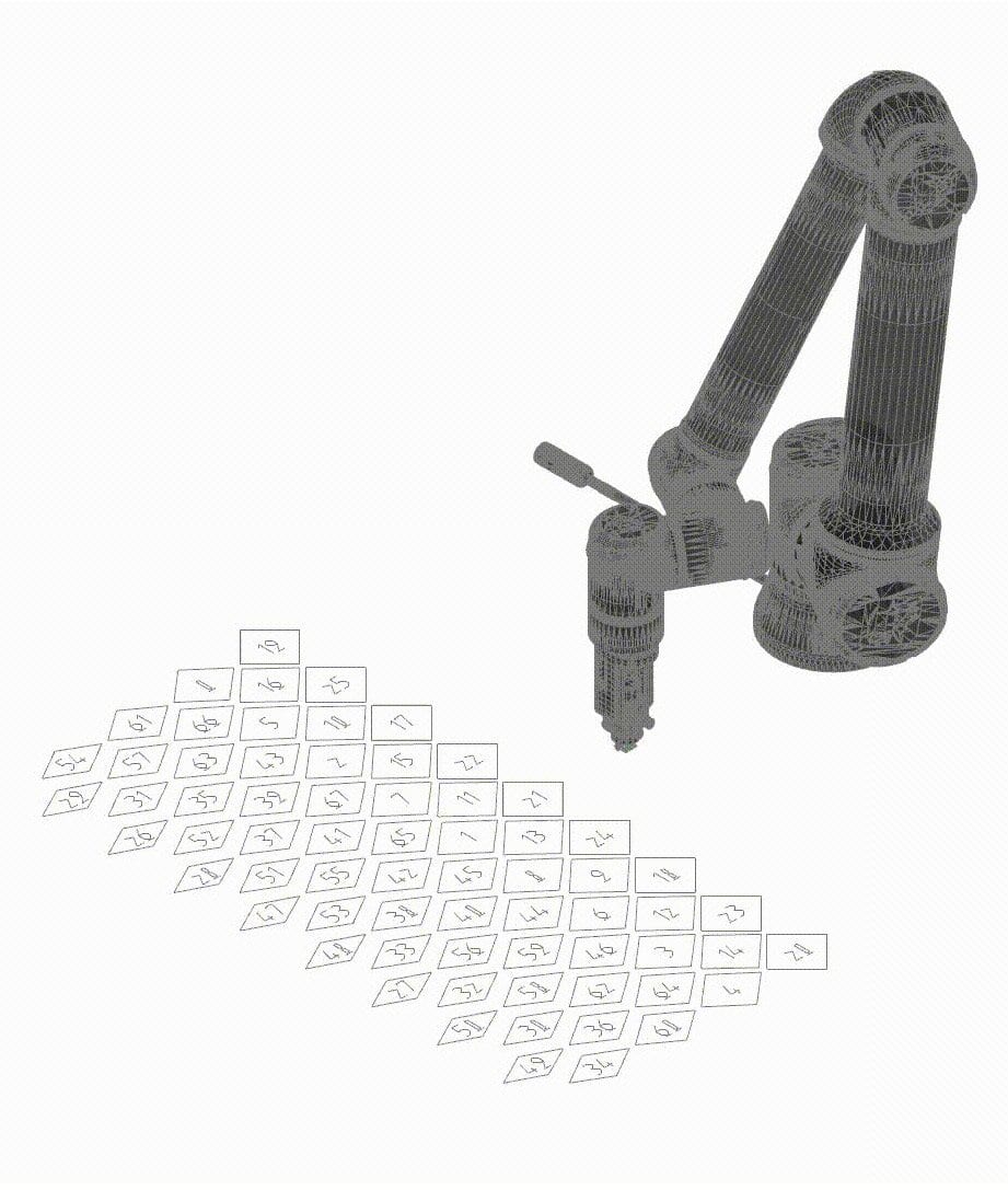 Depth-camera scanning of tiles