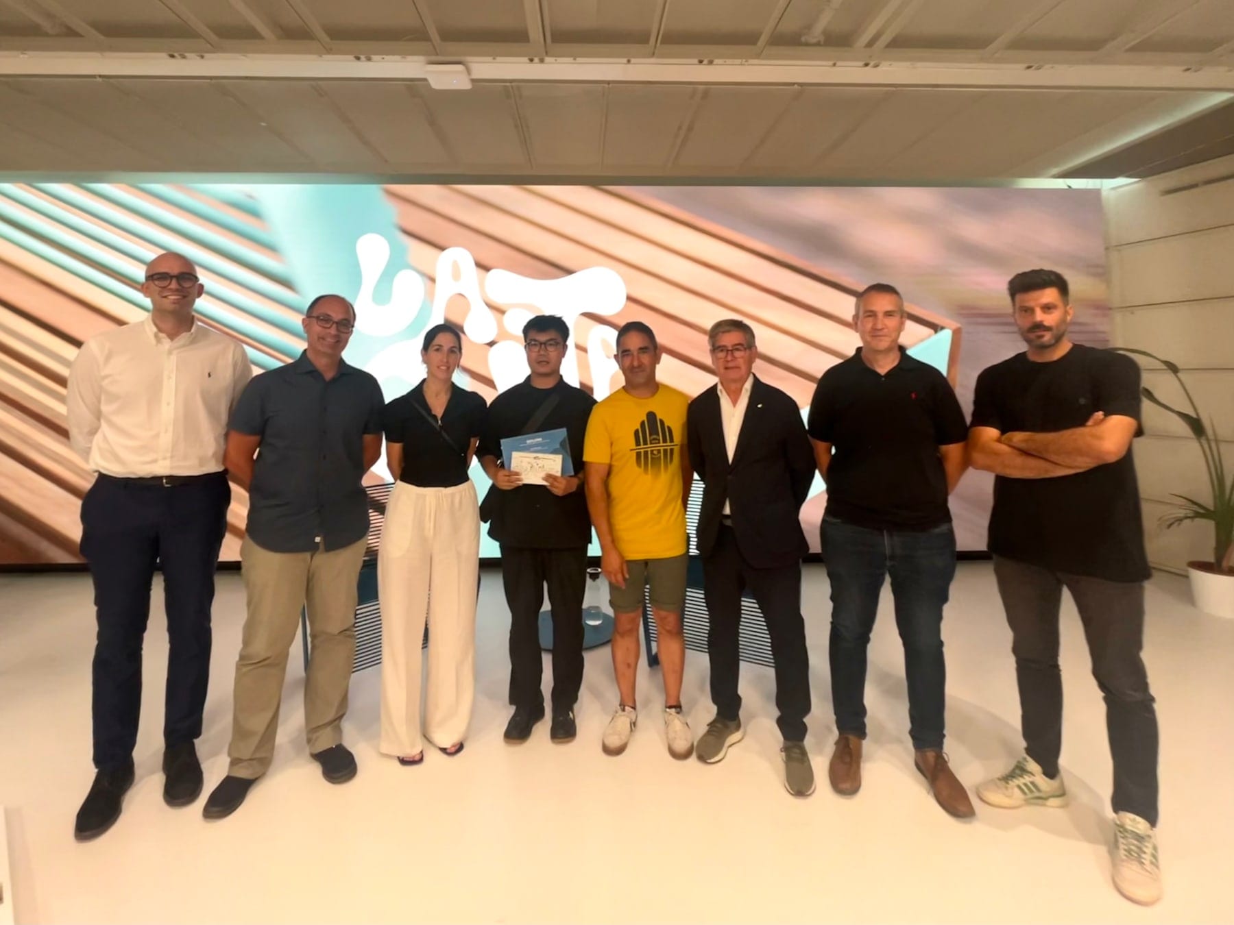 Award ceremony at the competition results event, July 2024