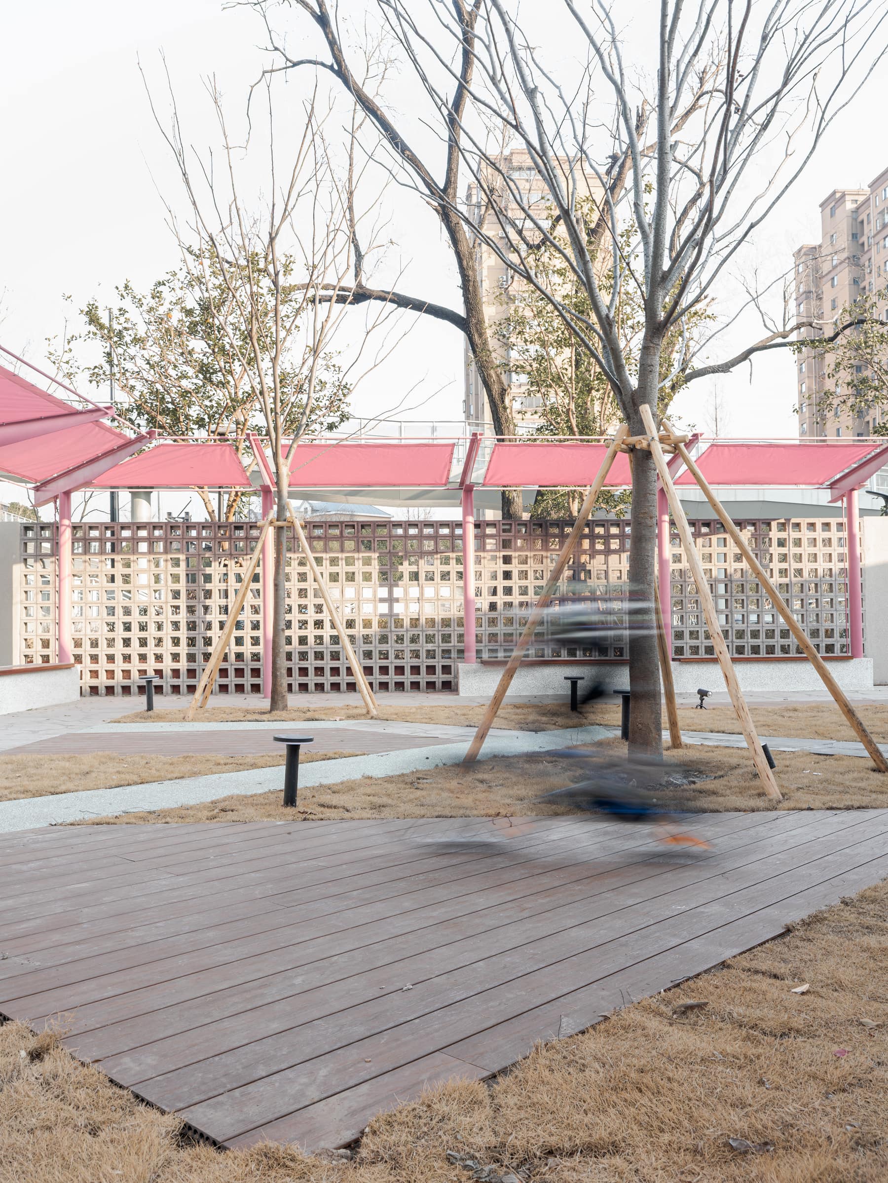 Pergola junction detail