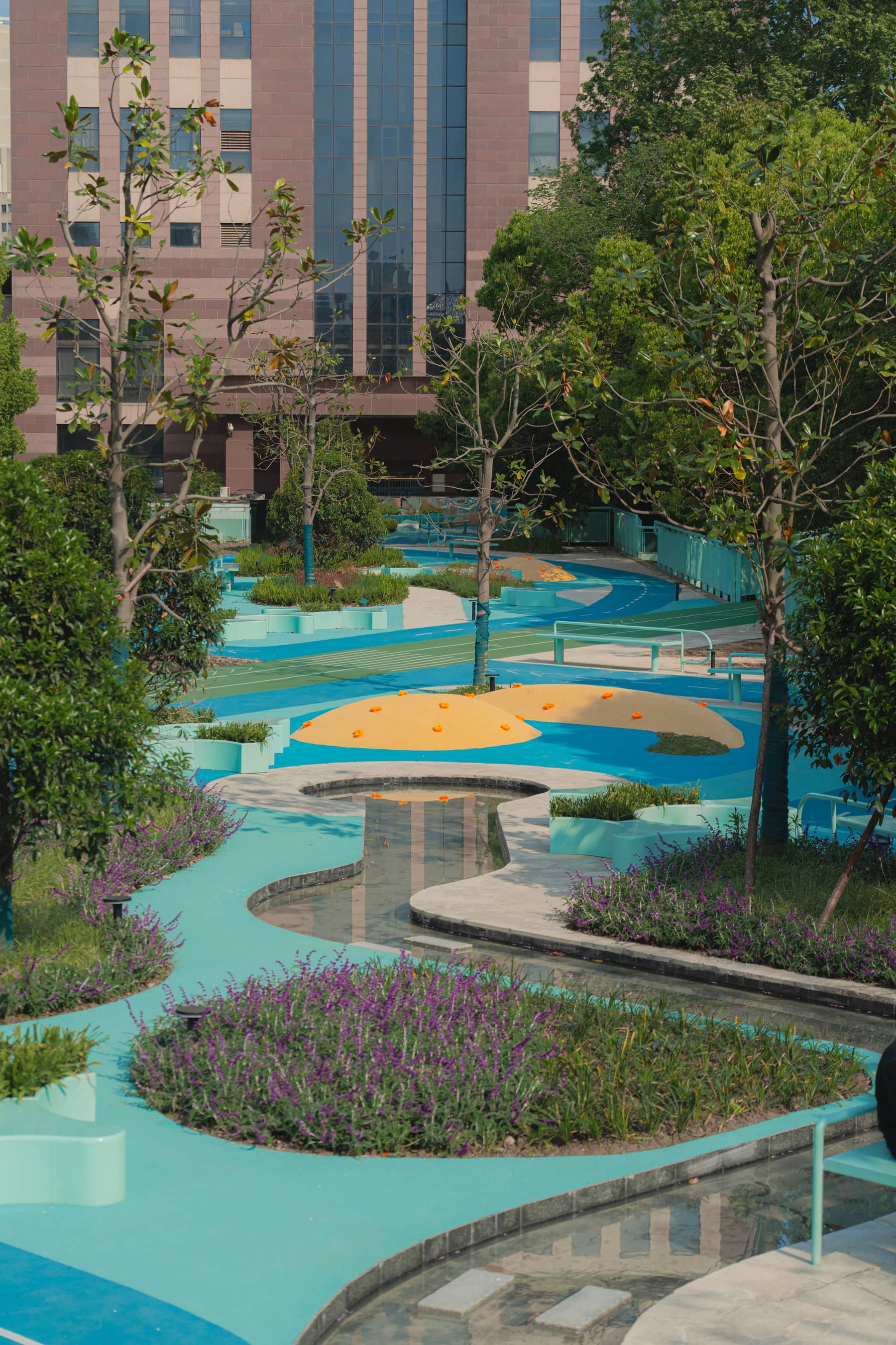 Timber deck detail