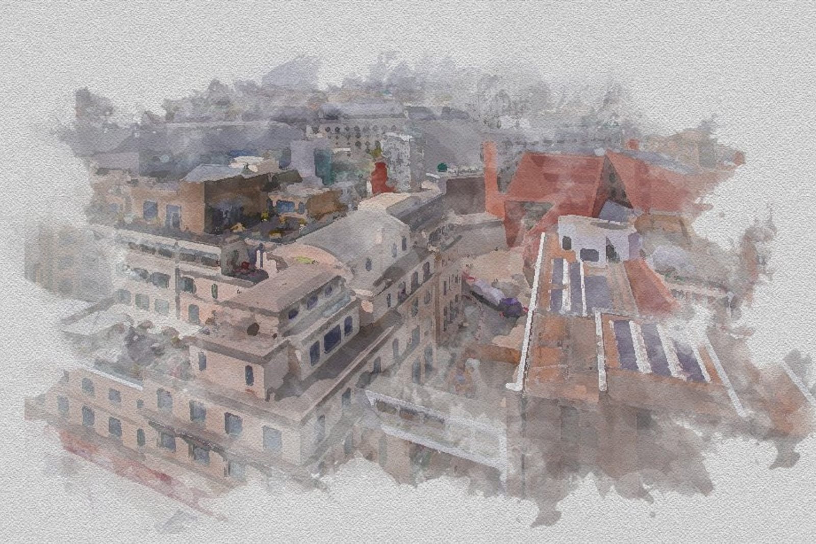 LSE — digital watercolor, 2019