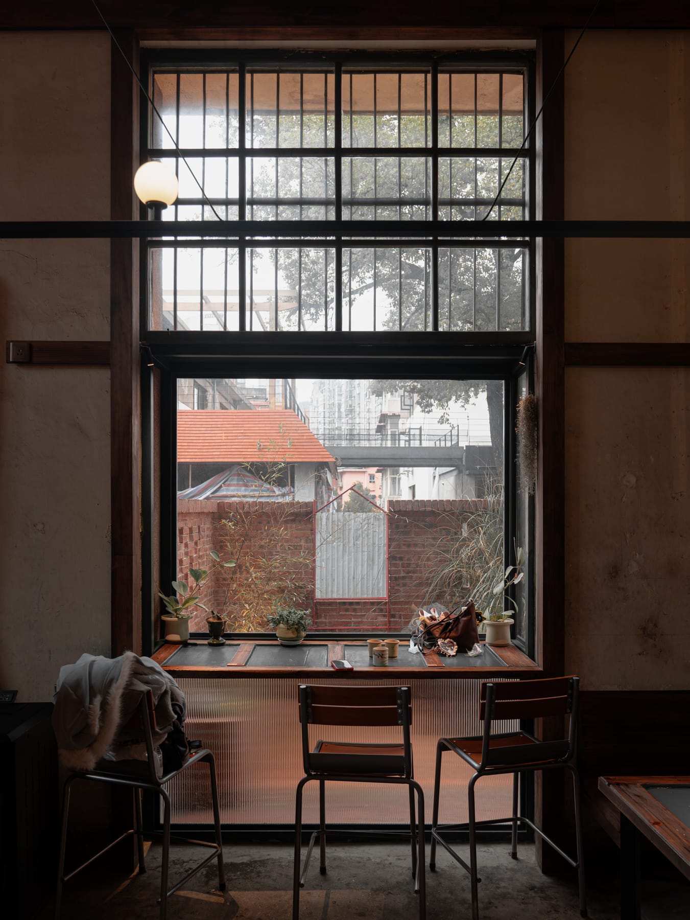A table for two by the window